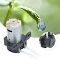 Pikkukuva 6 / 10: Puutarhan monitoiminen mini-oikeakulmainen 12V DC peristalttisuihkupumppu annostelupumppu letkupumppu (musta)