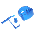 Miniatyrbilde 4 av 11: Fjernlagring Kort Monteringssett Varmeavledning 3D-trykt Lagringskort Forlengeradapter for Dreamcast GDEMU Transparent Blå