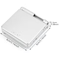 Pikkukuva 2 / 9: Nintendo Game Boy Advance GBA SP:lle suojaava ABS-kotelo ja korjaussarja, hopea