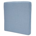 Miniatyrbilde 3 av 11: Hjemme-Yoga Matte Kvadratisk Myk Gulv Pute Avtakbar Vaskbar Meditasjonsmatte Pute Blå 40 x 6cm (L x B x H)
