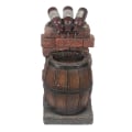 Miniatyrbilde 6 av 10: Ølfountain med selvsirkulerende vann, hagekunst, dekorative ornamenter, harpikshåndverk (fonteneornamenter * 1) ølstrømmende vannmodell 1
