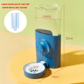 Miniatyrbillede 4 af 5: Kanin Vanddispenser, 600ML Hængende Kanin Drikkeautomat Automatisk Marsvin Foderflaske Anti-Dryp Hamster Foderflaske til Kanin Chinchilla Marsvin