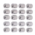 Miniatyrbild 6 av 10: 20-pack M6 Honmutter Runda Koppling - Cylindriska Kopplingmutter i 304 Rostfritt Stål