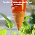 Miniatyrbillede 4 af 11: Automatisk radise vandingssystem (4 stk) enkelt kapacitet 150ml emballage 34*20*10.5cm