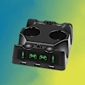 Miniatyrbild 5 av 10: Multifunktionell Laddare för PS4/PS4 MOVe PS4 VR-kontroll Four Charging Dock