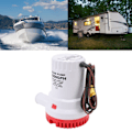 Miniatyrbillede 10 af 11: Lænsepumpe Silent Båd Nedsænkelig DC Mikro Dræn Marine Kloak til Dam Pool 2000 GPH 24V