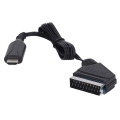 Miniatyrbillede 10 af 11: HD til SCART Multimedia Interface Konverter 480i 576i Support HD til SCART Stik til CRT VHS DVD