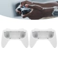 Miniatyrbillede 11 af 11: Håndgreb Slidstærkt Komfortsæt med 2 Beskyttelsespuder til Switch OLED Controller Hvid