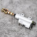 Miniatyrbillede 5 af 10: Sølv Bagerste Fodbremse Hydraulisk Hovedcylinder Pumpe til Motorcykler, ATV'er og Dirt Bikes