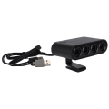Miniatyrbilde 1 av 11: Tre-i-ett håndtak for NGC til Switch Adapter Konverter for NGC Wii U / PC / Switch