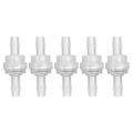 Miniatyrbilde 1 av 9: 5-pakke 6mm Plast Ikke-Retur Enveis Sjekkventiler for Vannbehandling