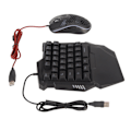 Pikkukuva 7 / 11: Näppäimistömuunninsetti Hiljainen Suunnittelu Plug and Play Pelikonsolin Näppäimistö ja Hiiri Muunnin PS4:lle XboxONE:lle Switchille