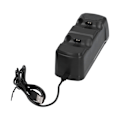 Miniatyrbillede 8 af 11: Controller Opladningsstand Base Dockningsstation USB Dobbelt Controller Oplader til PS4 Sort