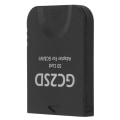 Miniatyrbillede 5 af 11: GC2SD Kortlæser Plug and Play Bærbar Professionel Spilkonsol Micro Storage Card Adapter til Wii til GC Sort