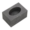 Miniatyrbilde 5 av 10: Høytemperaturbestandig grafittform for smykkefremstilling, Barform 3x4x6cm Smelteform