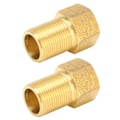 Miniatyrbillede 4 af 11: 2 stk. G3/4 Haveadapter Messingforbindelsesrør Fittings til Havevanding 50 mm