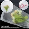 Miniatyrbilde 9 av 10: (20 stk) Nylon nettingpose frøpose stor frøbløtleggingspose frukt insektsikker gasbind 25*15