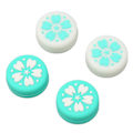 Miniatyrbild 9 av 11: 4 st Thumb Grip Caps för Switch Mjuk Silikon Halkfri Ersättning Joystick Caps Thumb Stick Caps för Switch Lite Blå