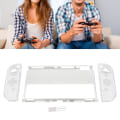 Pikkukuva 11 / 11: DOBE Läpinäkyvä Kristallikuori 3 in 1 Selkeä Suojaava Kuori Switch OLED -laitteelle ja vasemmalle ja oikealle ohjaimelle