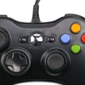 Miniatyrbillede 4 af 5: Gamepad Controller Alt-i-en Multifunktionel Driverfri Kabelforbundet Controller Gamepad til Gaming Sort