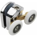Miniatyrbild 3 av 4: Duschdörr, 4 dubbla rullar för duschdörr Skjuthjul Dörrbyteshjul för duschkabin