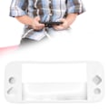 Miniatyrbild 11 av 11: Skyddande Silikonfodral Skyddande Sleeve Passar för Switch för OLED-Värd Stöd för Utbyggnadsfäste Vit
