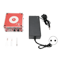 Miniatyrbillede 6 af 11: 4 Tommer Bluetooth Musik Tesla Spole Kunstig Belysning Interessant Plug and Play Eksperimentel Bordplade Legetøj 100‑240V Rød EU Stik