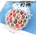 Miniatyrbild 3 av 5: Grape Squeeze Stress Mesh Balls LED Barn Sensoriska Leksaker Vuxen Au