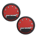 Miniatyrbillede 11 af 11: 1 Par Gamepad Rocker Caps Cover Case Passer Til PS4/PS5 Spilkonsoller Tilbehør Til Bil Rød