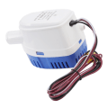 Miniatyrbild 7 av 11: Elektrisk DC-vattenpump med flottörbrytare Automatisk länspump Mikro-nedsänkbar pump 4 meter lyft 12V 3.8A