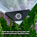 Miniatyrbillede 5 af 11: (2*2 meter) PVC-net presenning