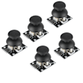 Miniatyrbild 6 av 11: 5 st Dual-axlig Joystick-modul för PS2-spelkontroll Spelkontrollspaksensor för Arduino
