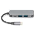 Miniatyrbillede 2 af 8: 4 i 1 Type C Dockingstation Multifunktionel Udvidelseshub Adapter til Computer