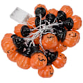Pikkukuva 8 / 10: 20 LED Kurpitsavaloketju - 3m Kaksoistila Koristevalot Halloweeniin & Juhliin Koti- ja Pihakoristeluun