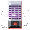 Miniatyrbilde 1 av 7: LED Myggfelle Lampe Felle Myggdreper Elektrisk Myggdreper (Original Europeisk Standard)