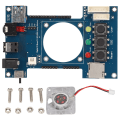 Miniatyrbild 1 av 11: Digital IO-kort Manuell Lödning V1.2 För Mister FPGA 7 USB-portar IO-kort för Terasic DE10 Nano Tillbehör