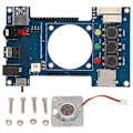 Miniatyrbillede 1 af 11: Digital IO Board Manuel Lodning V1.2 Til Mister FPGA 7 USB Port IO Board Til Terasic DE10 Nano Tilbehør