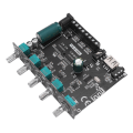 Miniatyrbild 5 av 11: Bluetooth-förstärkarkort 2.1-kanals 2x50W 100W APP-styrning Ljudförstärkarmodul