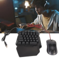 Miniatyrbillede 11 af 11: Tastatur Mus Konverter Turbo Funktion Kabelbundet Spil Tastatur og Mus og Konverter Combo til PS til Xbox til Switch