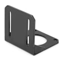 Miniatyrbillede 4 af 10: 1 stk Sort Rustfrit Stål Monteringsskinne til 57 NEMA23 Trinmotor - Holdbar Holder Stativ