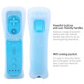 Miniatyrbillede 10 af 11: Somatosensorisk Spilhåndtag Controller Gamepad Indbygget Accelerator til Nintendo Wii WiiU (Blå)