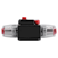Miniatyrbilde 2 av 9: DC12V-24V Bilkretsbryter Tilbakestilling Inline Sikring Inverter Audio/Video System Beskyttelse (20A)