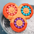Miniatyrbillede 5 af 11: Roterende Perle Puslespil Legetøj Uddannelse Intelligens Udvikling Interessant Rumlig Forestilling Børnelegetøj Orange Hexahedral Rotation Puslespil Legetøj