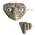 Miniatyrbillede 4 af 7: 1 stk. ET alien harpiks vedhæng havepynt