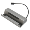 Miniatyrbild 2 av 11: USB-C-dockningsstation 4K 60Hz 3 USB-portar 100W PD RJ45 1000 Mbps USB-C-hub Multipel adapter för Valve Steam Deck