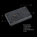 Miniatyrbillede 4 af 11: MT 100B 3 i 1 Metronom Tuner Sort Tuner Tone Generator Sort Elektronisk Digital LED Tuner til Guzheng Guqin Erhu Pipa