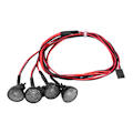 Pikkukuva 4 / 10: RC-kiipeilijän LED-valopalkin kattovalot lampun lisävaruste Axial scx10 Traxxas trx-4 autolle (valkoinen)