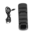 Miniatyrbillede 4 af 11: Controller Opladningsstand Base Dockningsstation USB Dobbelt Controller Oplader til PS4 Sort