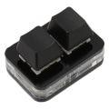 Pikkukuva 5 / 11: USB 2-näppäimen Mini-näppäimistö Mukautettava RGB LED-taustavalaistus Makro-ohjelmointi Näppäimistö Windowsille OS X:lle Linuxille Musta