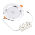 Miniatyrbilde 1 av 10: 9W 18-LED Infrarød Sensor Taklampe med Kald Hvit Lys - Menneskekropps Induksjon Downlight